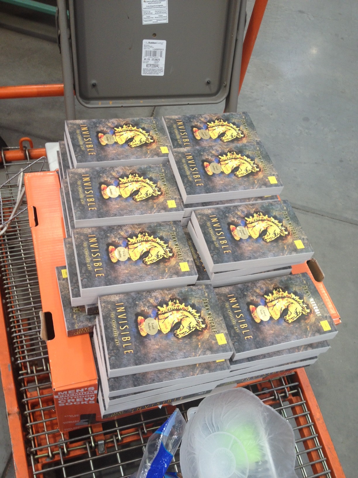 Costcopallet of books « Dawn Metcalf